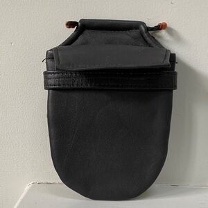 Elegant Black Men's Belt Bag
